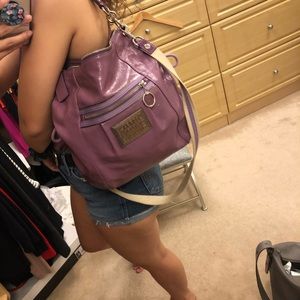 Purple Coach Purse